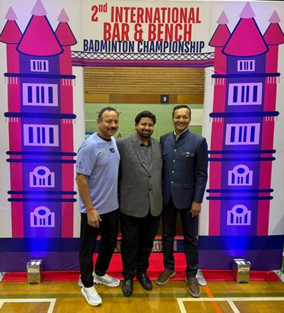 लंदन में आयोजित 2nd International Bar & Bench Badminton Championship में VKDL NPA Advisory Council के चेयरमैन एडवोकेट वी. के. दुबे सम्मानित, भारतीय विधि जगत के लिए गौरव का क्षण