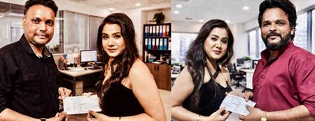 माही खान का जन्मदिन बना यादगार, रुस्तम अली चिश्ती और अविनाश पांडेय ने दिया दो फ़िल्म उपहार